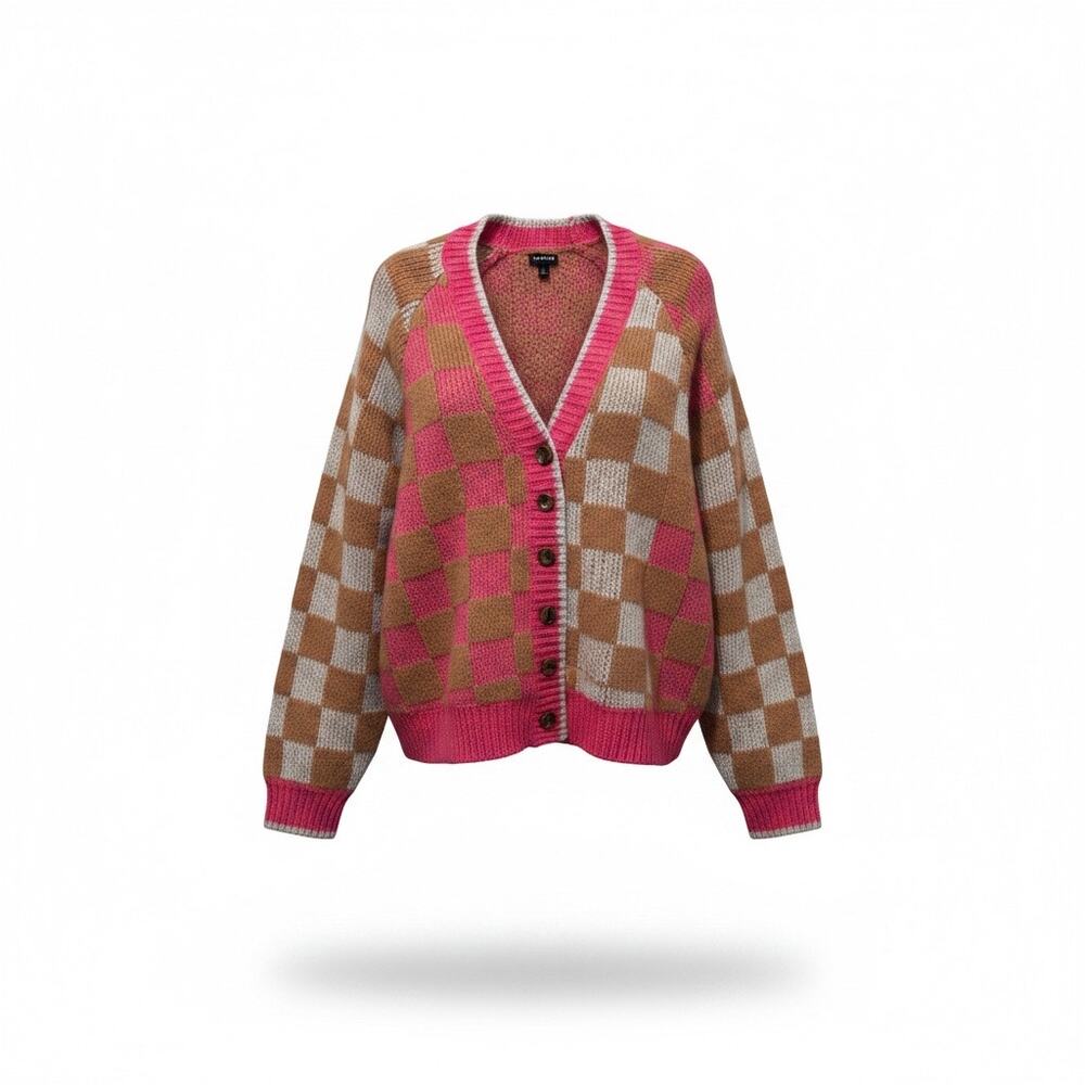 Torrid Size 4 Colorblock Geometric Cardigan